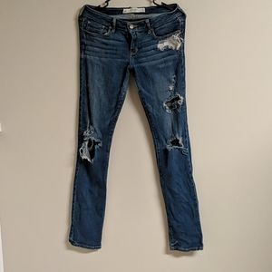 Abercrombie & Fitch ripped jeans